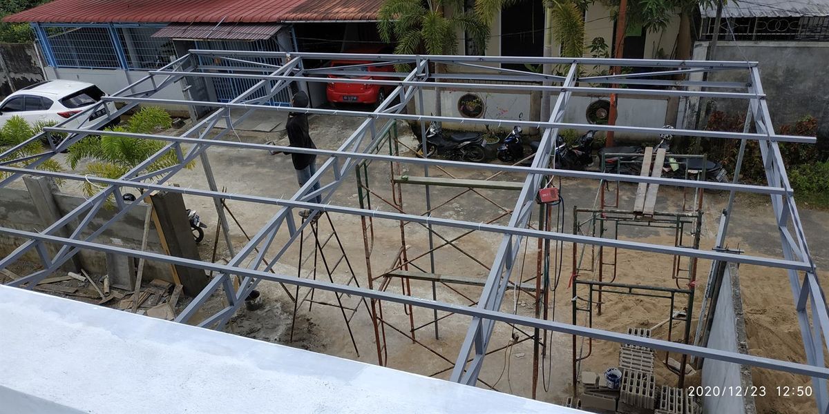 kanopi tanjung hulu - Dokumentasi Proyek